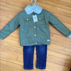 7 FOR ALL MANKIND Girls 3 Piece Set 4T